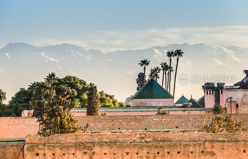 El Badi宫殿遗址，马拉喀什，摩洛哥